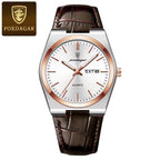 Montre de luxe Poedagar 930 en acier inoxydable