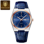 Montre de luxe Poedagar 930 en acier inoxydable
