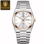 Montre de luxe Poedagar 930 en acier inoxydable
