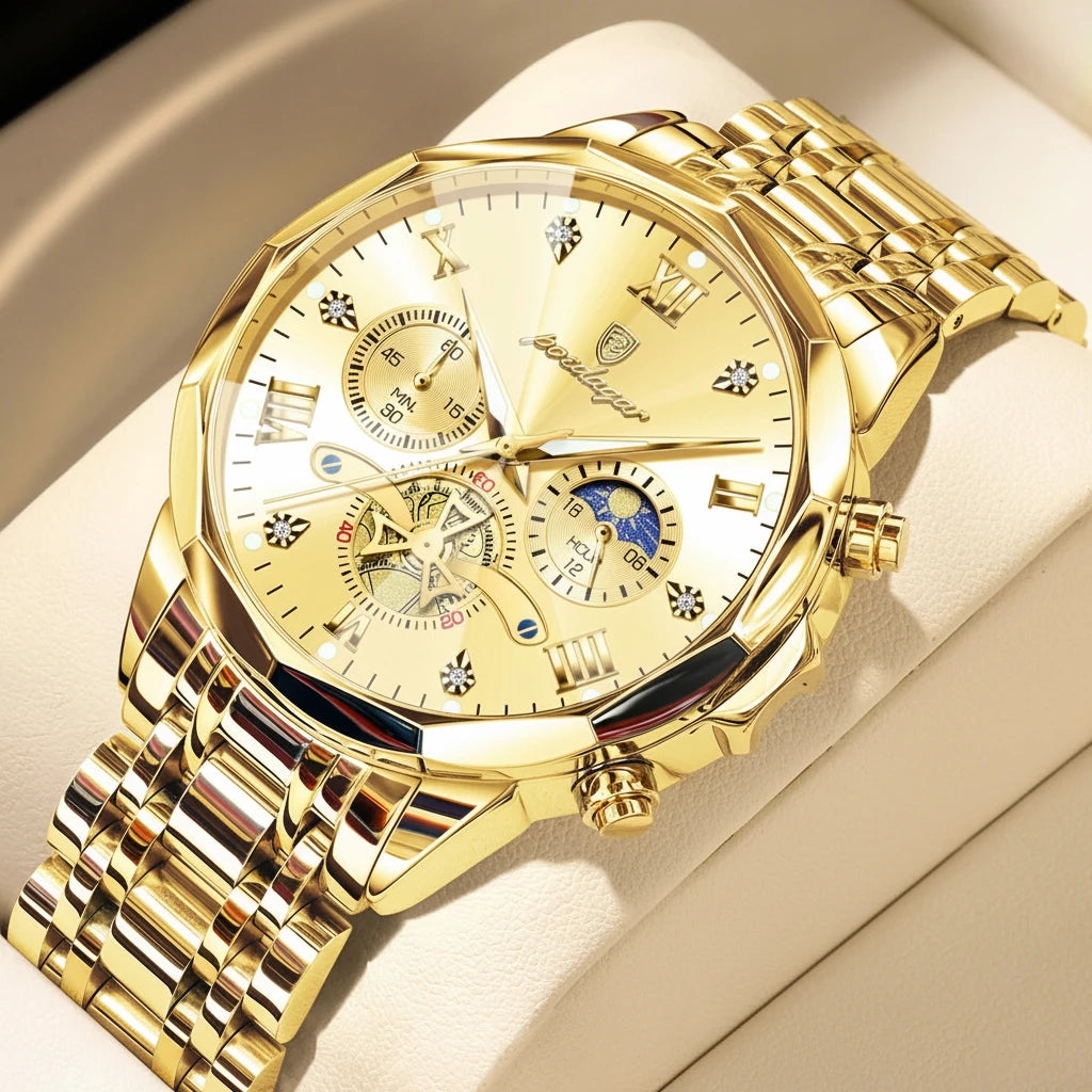 Montre Homme classe POEDAGAR Waterproof