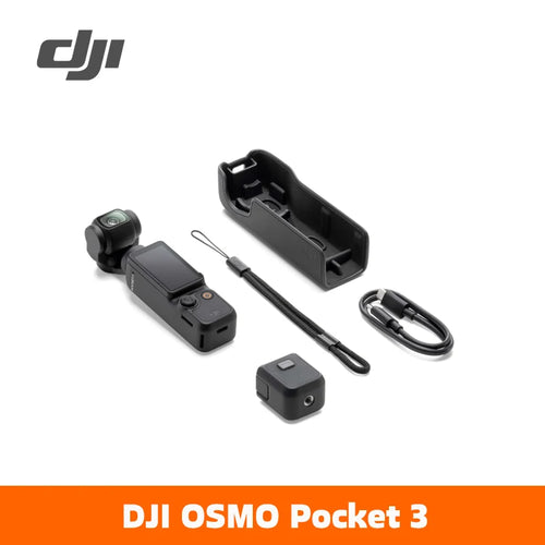 DJI Osmo Pocket 3 – Caméra 4K/120 ips avec Capteur 1 Pouce et Écran Tactile Rotatif 2 Pouces