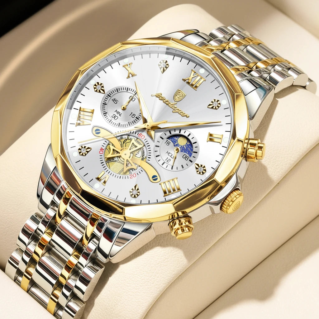 Montre Homme classe POEDAGAR Waterproof