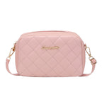 Sac à Bandoulière Femme à Pompons – Petit Sac Élégant à Motif Carreaux
